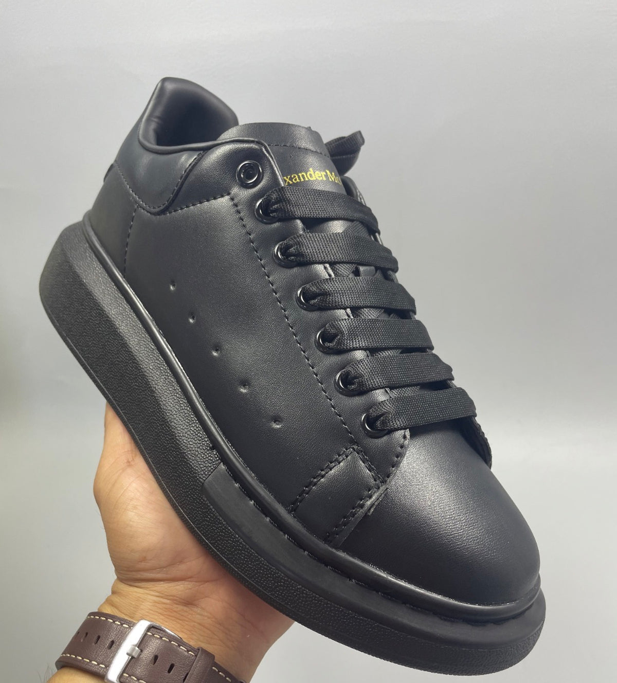 Alexander McQueen Oversized Sneaker 'Triple Black'