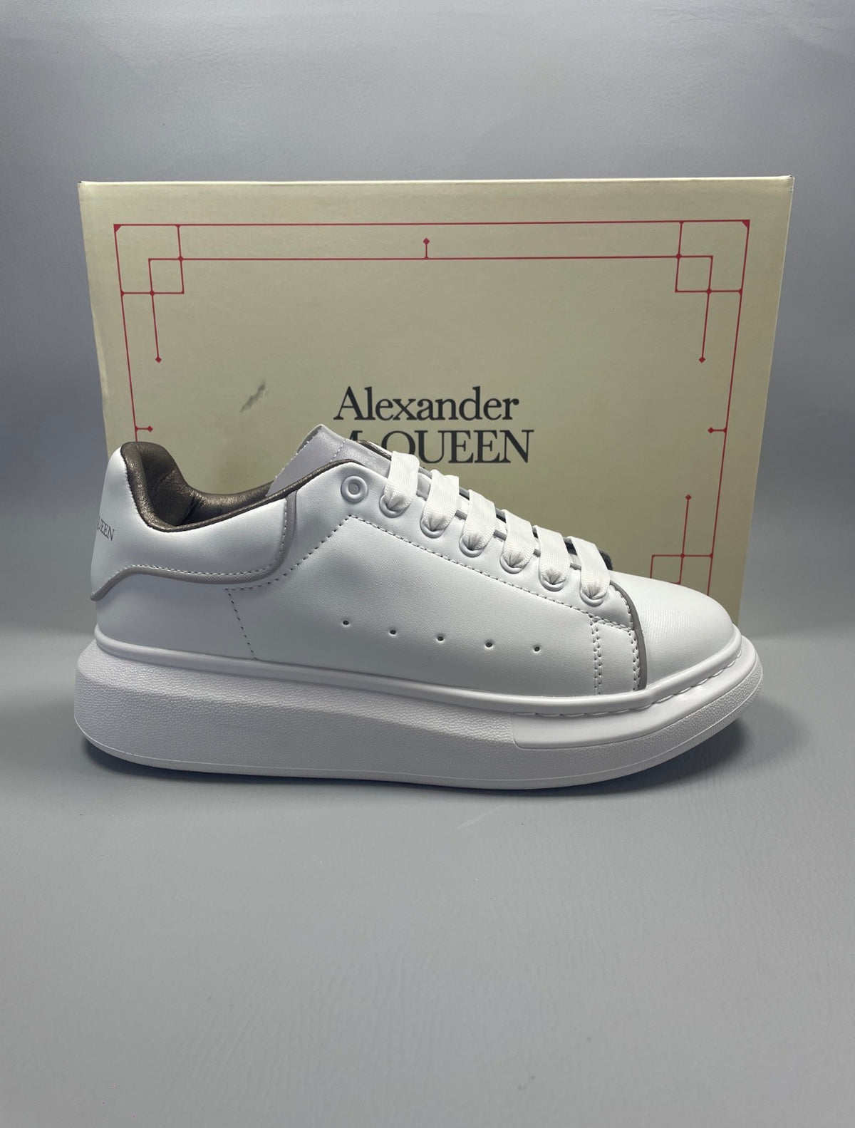 Alexander McQueen Oversized Sneaker 'White Reflective'