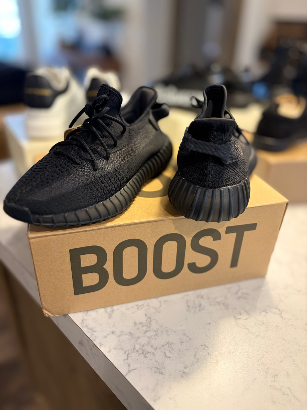 Yeezys black