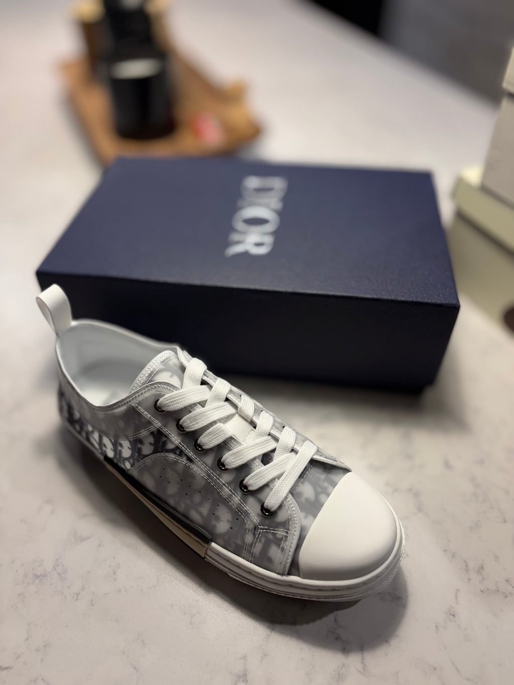 Burberry Check Low-Top Sneakers