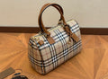 Burberry Medium Check Bowling Bag