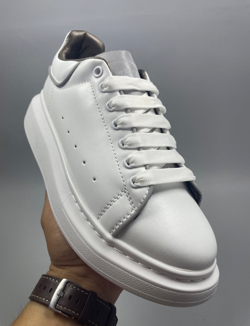 Alexander McQueen Oversized Sneaker 'White Reflective'